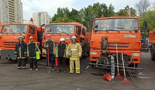 В Конькове состоялись учения добровольной пожарной дружины