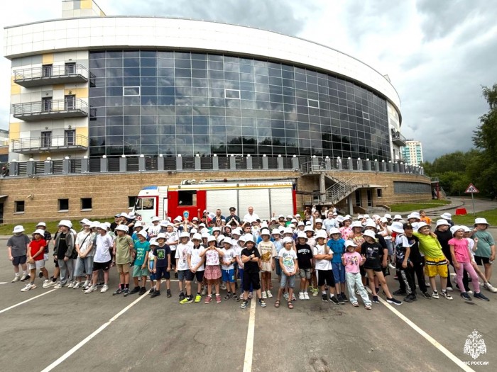 Практические занятия прошли в детском летнем лагере "Мореон"