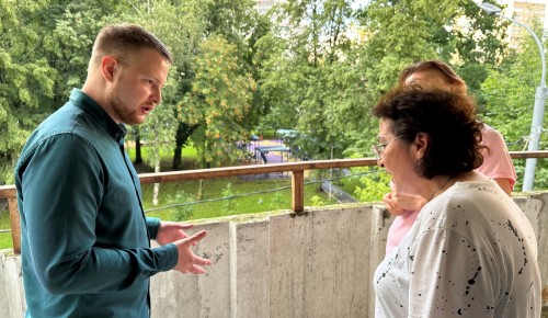И. о. главы управы Зюзина обсудил замечания, касающиеся домов на Симферопольском бульваре