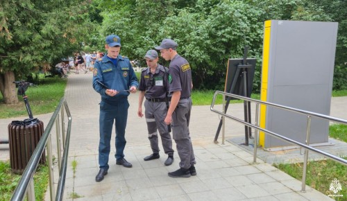 Проверку безопасности провели в Воронцовском парке