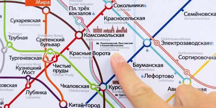 Заказники «Воробьёвы горы» и «Тёплый Стан» появились на обновленной схеме московского метро