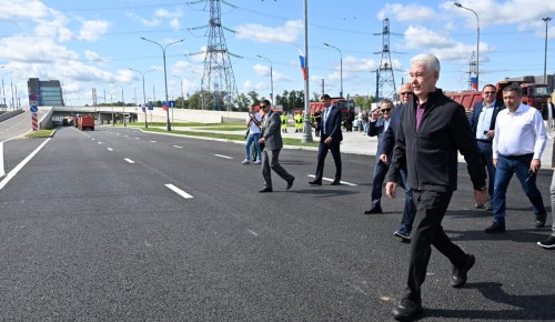Открыто движение на новой развязке у станции метро «Корниловская» — Собянин