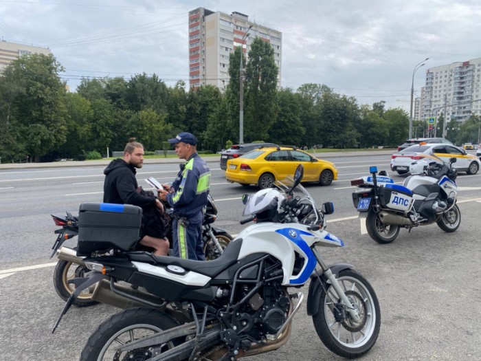 Мероприятие «Мотобезопасность» прошло в ЮЗАО столицы