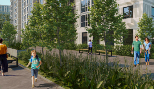 В строящемся по программе реновации доме на Херсонской улице ведутся монолитные работы