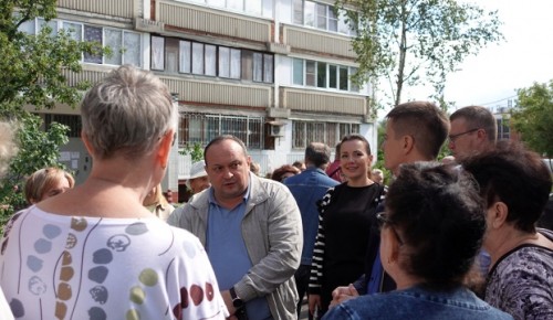 В Южном Бутове проинспектировали территорию на ул. 2-й Мелитопольской