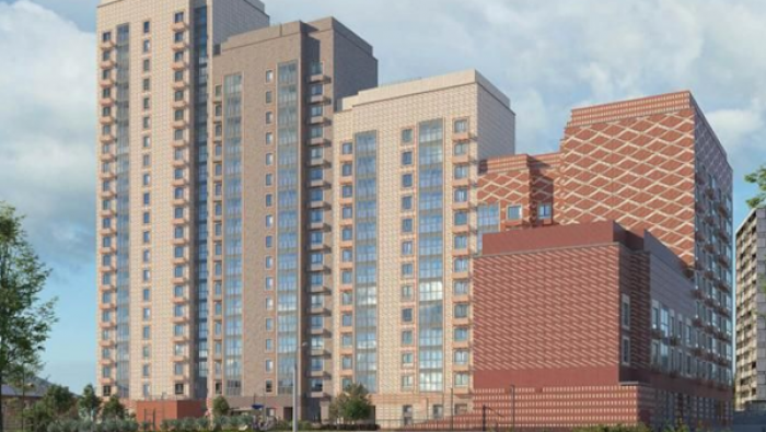 Москомархитектура согласовала проект дома на 218 квартир по программе реновации на Перекопской улице
