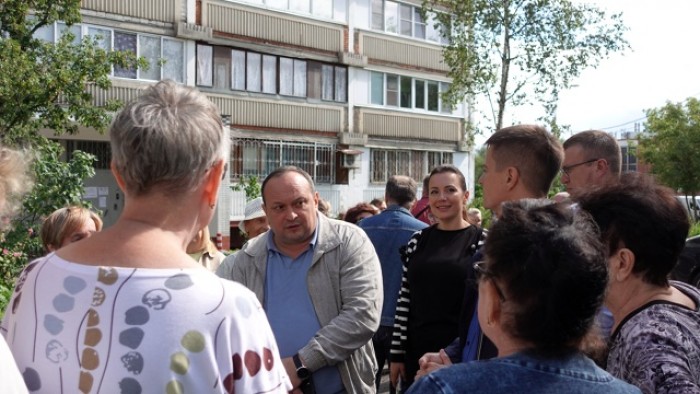 В Южном Бутове проинспектировали территорию на ул. Мелитопольской