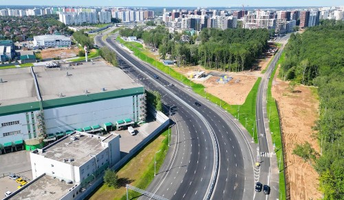 Мэр Москвы сообщил об открытии дороги от улицы Эдварда Грига до улицы Поляны