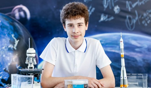 Экосистема воспитанника Московского дворца пионеров отправилась на орбиту