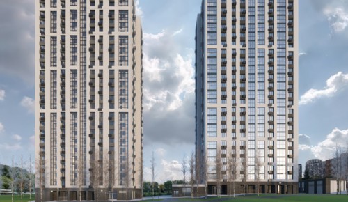 В районе Котловка ведется строительство дома по программе реновации