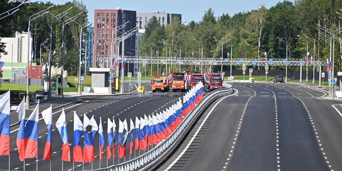 На трассе Солнцево — Бутово — Варшавское шоссе открыли более 18 км дорог