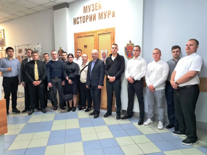 Молодые сотрудники УВД по ЮЗАО столицы посетили музей истории МУРа