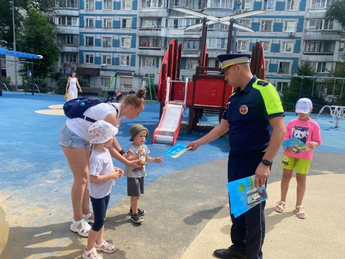Акция «Безопасный двор» прошла на юго-западе столицы
