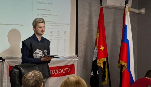 Члены молодежной палаты Гагаринского района провели лекцию, посвященную борьбе с терроризмом