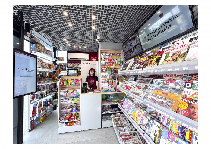 В Москве появились первые медиакиоски – новый городской формат продажи прессы и книг