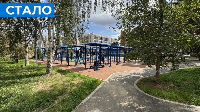 В Южном Бутове благоустроили 4-й микрорайон