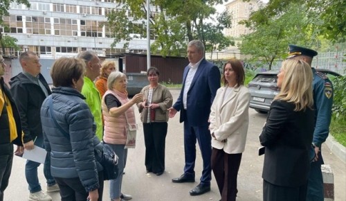 В Гагаринском районе провели обследование территории