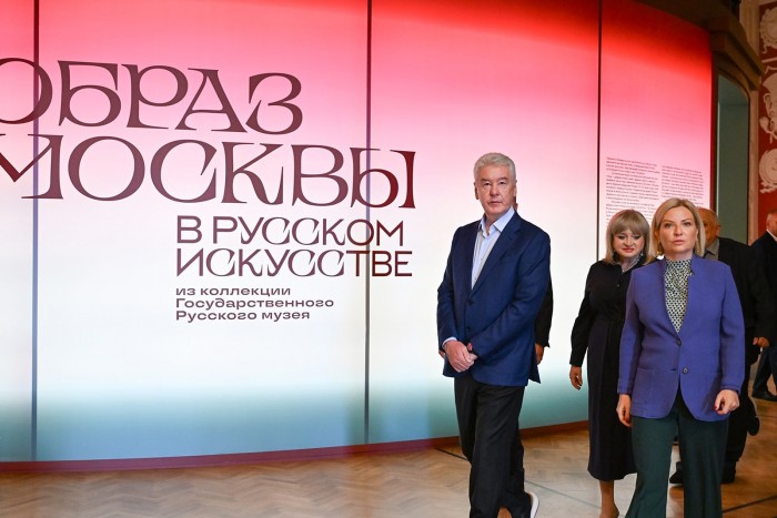 Собянин и Любимова открыли уникальную выставку Русского музея на ВДНХ