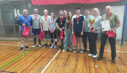 Волейболисты СП «Котловки» центра «Атлант» завоевали Кубок префекта ЮЗАО