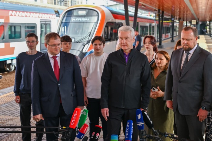 Мэр Москвы: На МЦД самый молодой парк пригородных поездов в Европе
