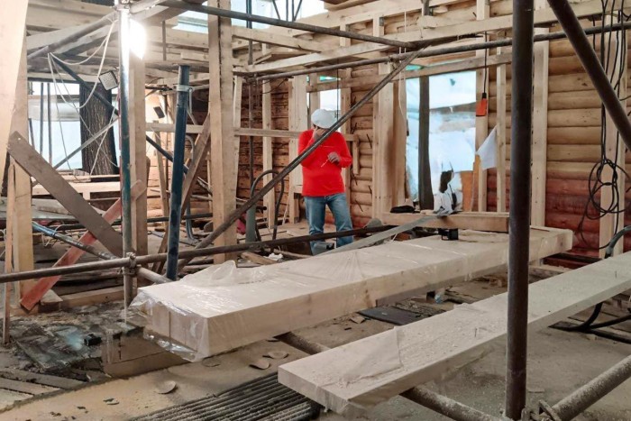 Реставрация дома Мастера в Мансуровском переулке подходит к концу