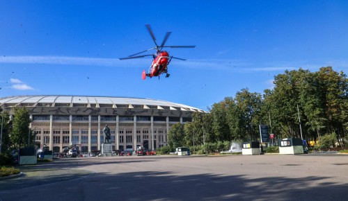 На «Территории будущего» появилась винтокрылая машина