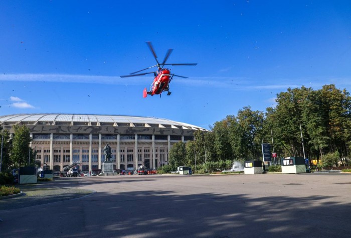 На «Территории будущего» появилась винтокрылая машина