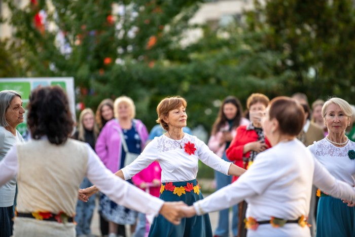 Айкидо и песни о Москве: в Черемушках объединили спорт и творчество в День города