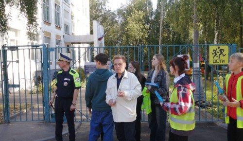 Сотрудники Госавтоинспекции юго-запада столицы провели акцию «Родительский патруль»