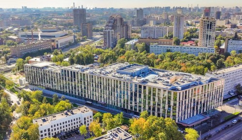 Путин и Собянин в День города открыли новый комплекс детской больницы святого Владимира