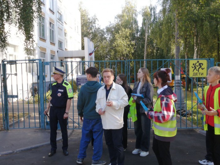 Сотрудники Госавтоинспекции юго-запада столицы провели акцию «Родительский патруль»