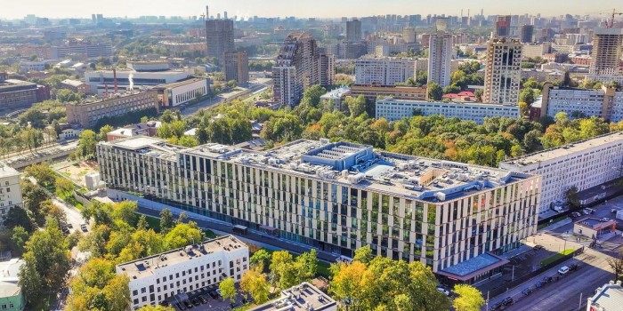 Путин и Собянин в День города открыли новый комплекс детской больницы святого Владимира