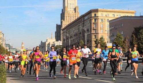 Более 60 улиц и набережных перекроют для проведения Московского марафона 20-21 сентября