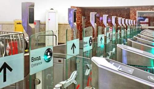 Биометрическая оплата проезда стала доступна на всех турникетах Калужско-Рижской линии метро