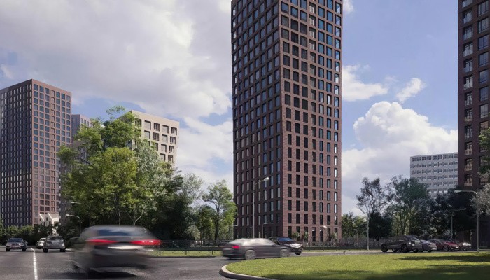 В бизнес-центре в Обручевском районе приступили к внутренней отделке