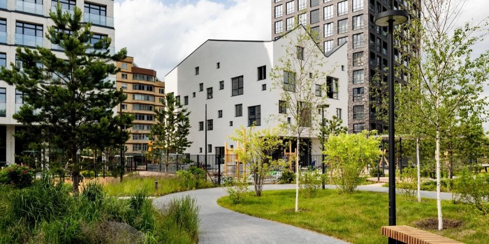 В Обручевском районе построили новый детский сад на 81 место