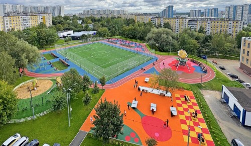 Новый спортивный сквер создали в Бутовском лесопарке — Сергей Собянин