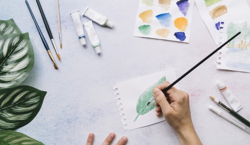 Библиотека №194 открыла запись в изостудию «Акварелька»