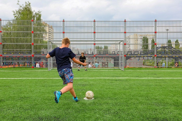 Спортивный сквер площадью 19 гектаров создали в районе Северное Бутово
