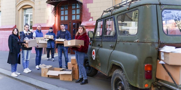 Активисты Мещанского района столицы отправили бойцам СВО гуманитарную помощь