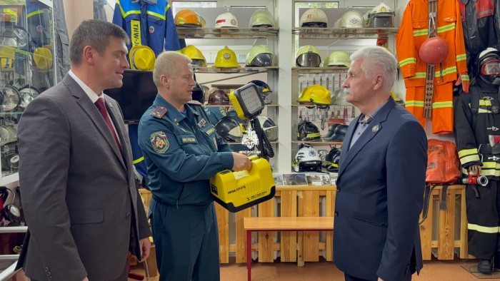 Управление по ЮЗАО ГУ МЧС России по городу Москве передало новый экспонат в музей «Огнебоцы и спасатели»