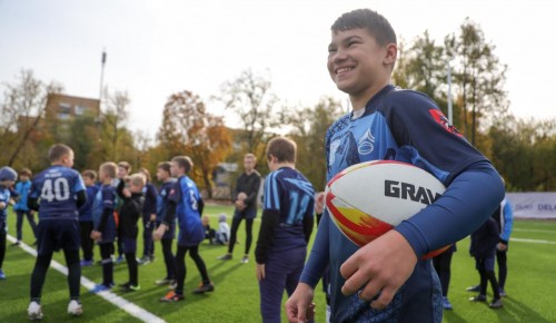 На западе Москвы открылся новый регбийный стадион