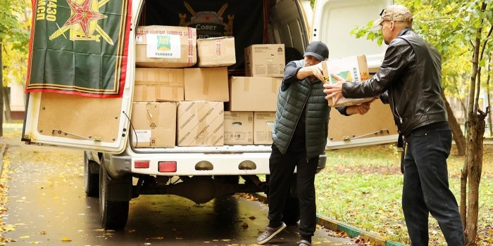 Ветераны СВО отправили на передовую более двух тонн гуманитарного груза