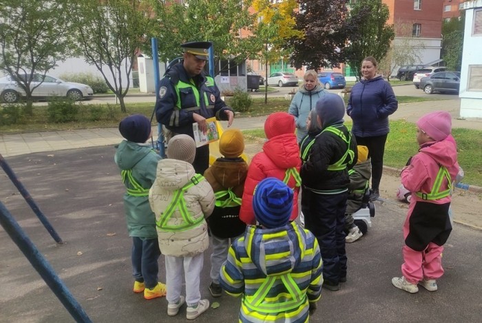 На юго-западе столицы прошла акция «Безопасный двор»
