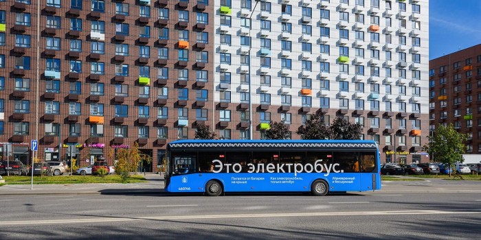 В районе Академический запустили новый электробусный маршрут С918