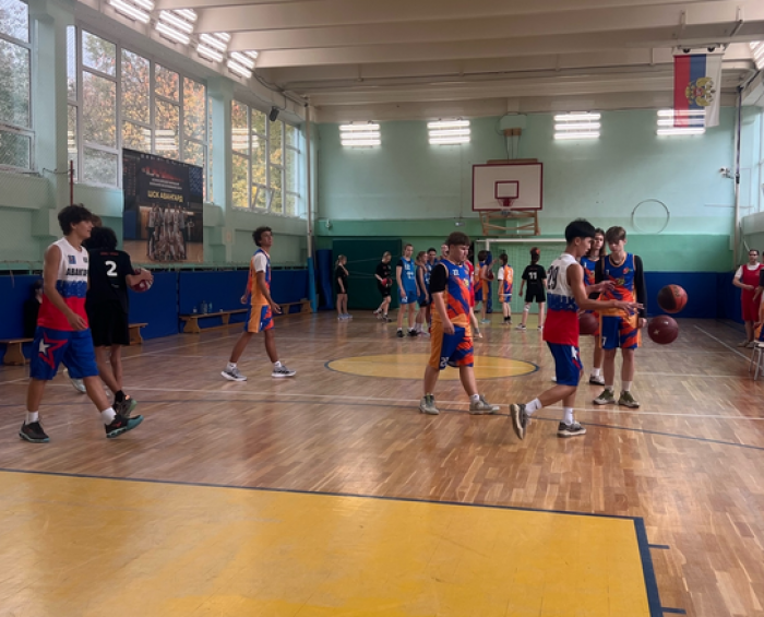 Школа №625 вышла в городской этап «Президентских спортивных игр»