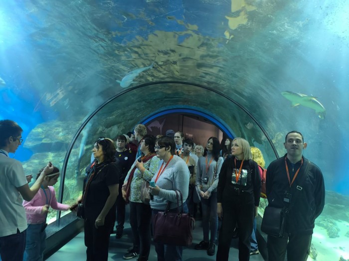 Воспитанники реабилитационного центра «Бутово» побывали в «Москвариуме» и конном центре