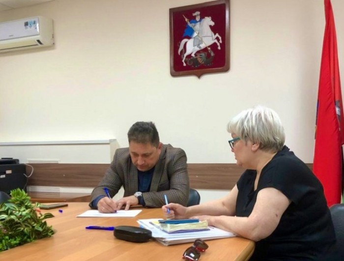Глава управы Черемушек провел прием граждан