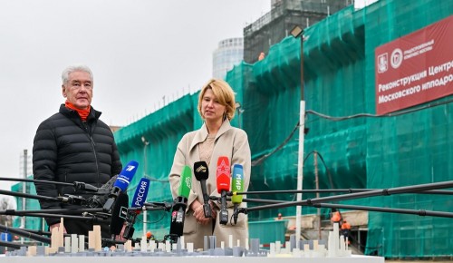 Собянин: Реконструкция Московского ипподрома завершится через год