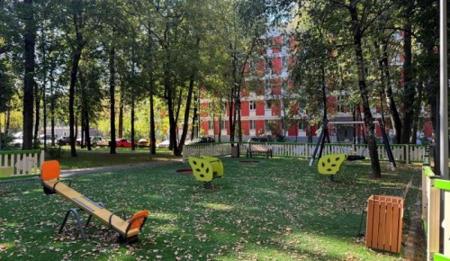 Новая площадка для игр открылась в Ломоносовском районе